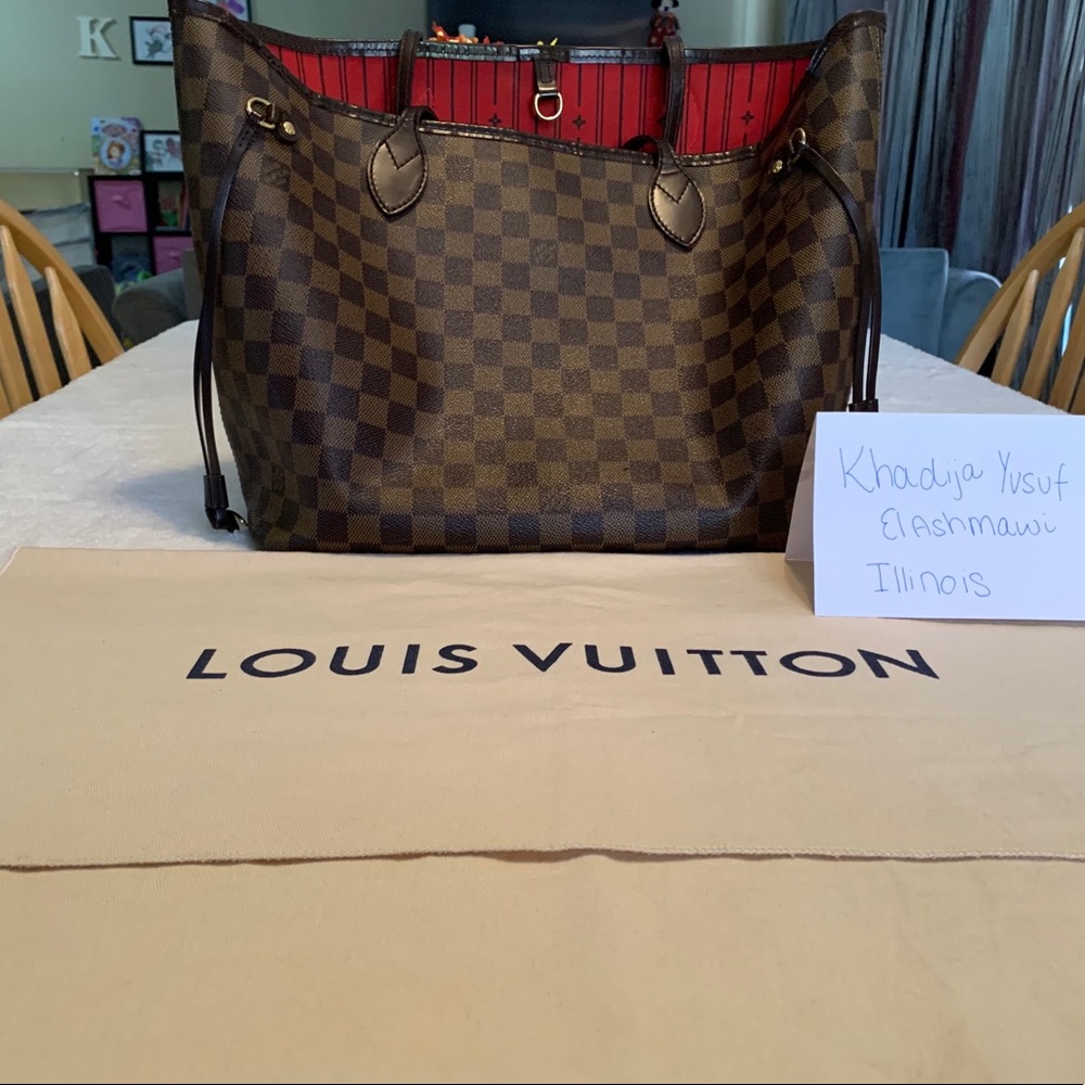 COPY - Louis Vuitton Damier Ebene Neverfull MM